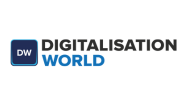 Digitalization world logo