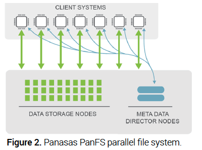 Figure 2. Panasas PanFS parallel file system.